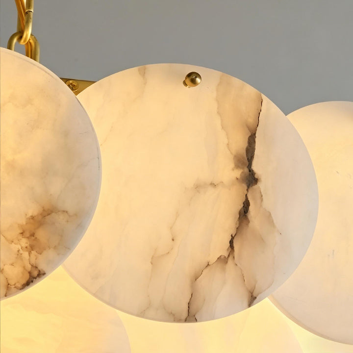 Alabaster Shell Chandelier 16