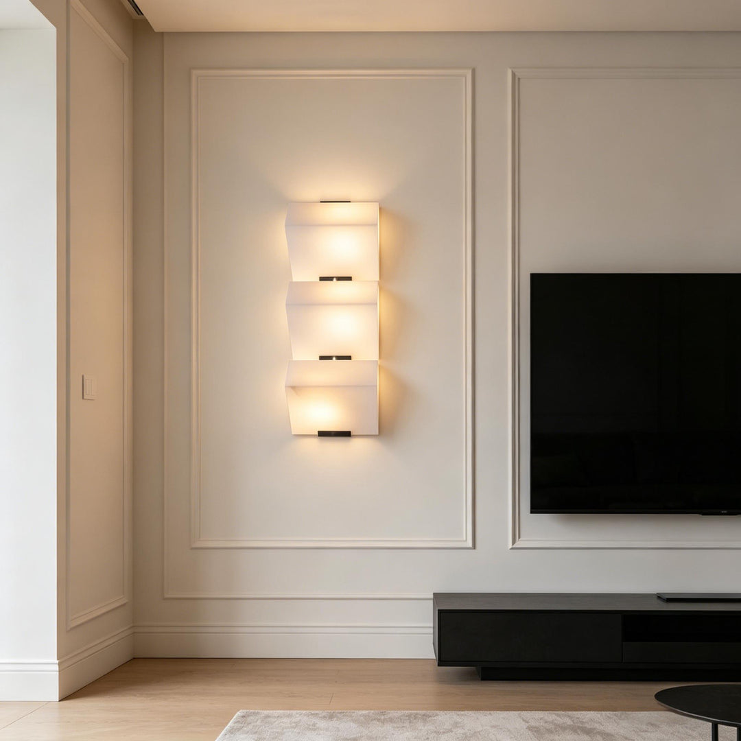 Alabaster Staircase Wall Lamp 2