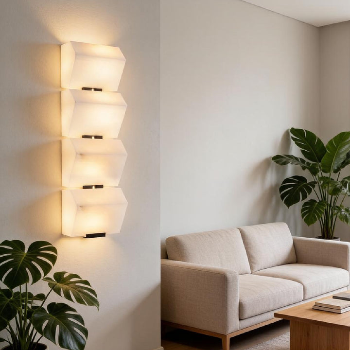 Alabaster Staircase Wall Lamp 3