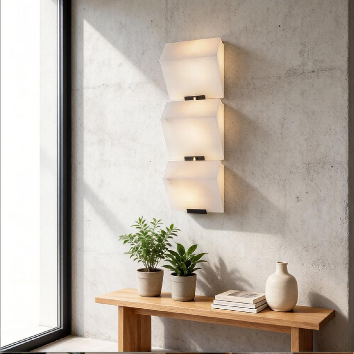 Alabaster Staircase Wall Lamp 4