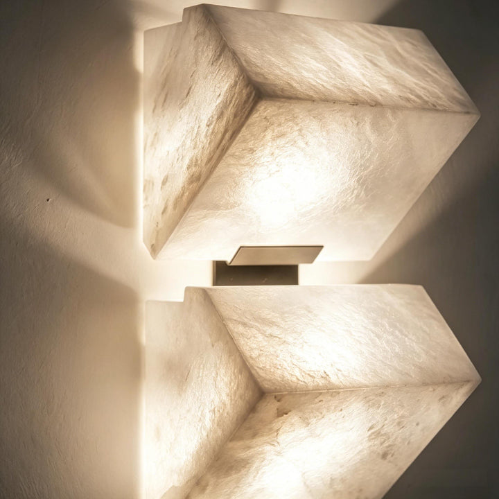 Alabaster Staircase Wall Lamp 5
