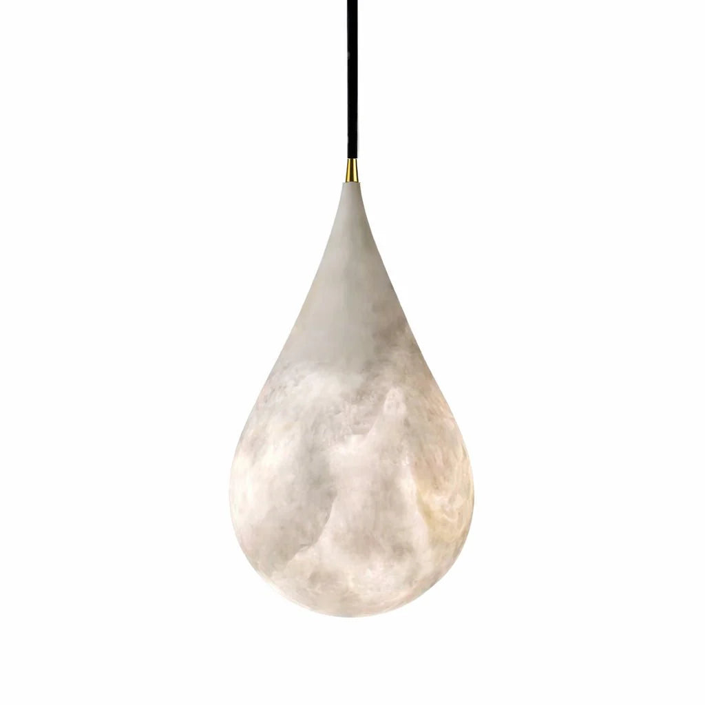 Alabaster Teardrop Pendant Lamp 11