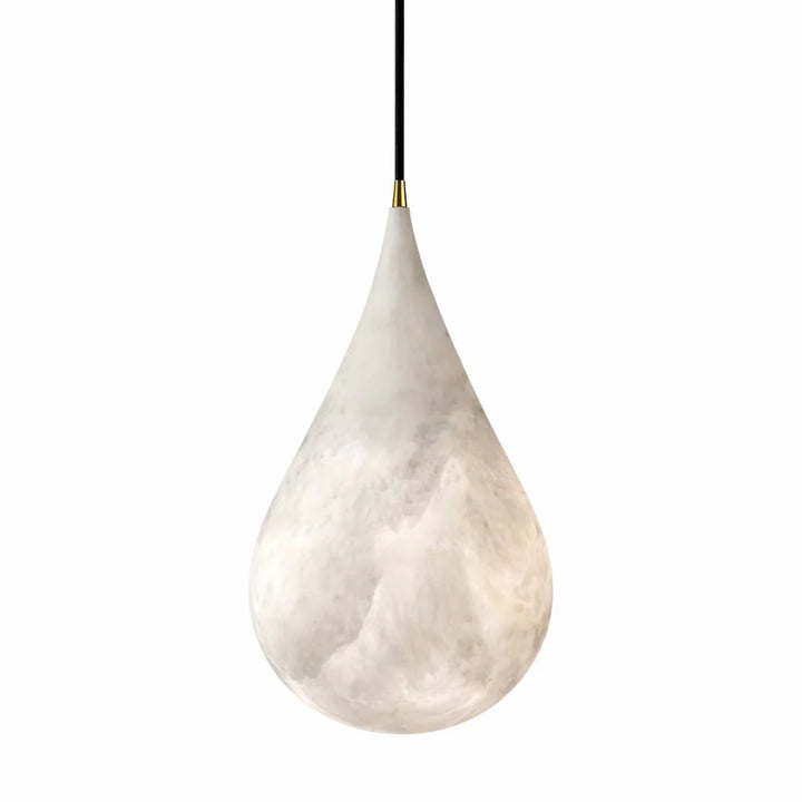 Alabaster Teardrop Pendant Lamp 12