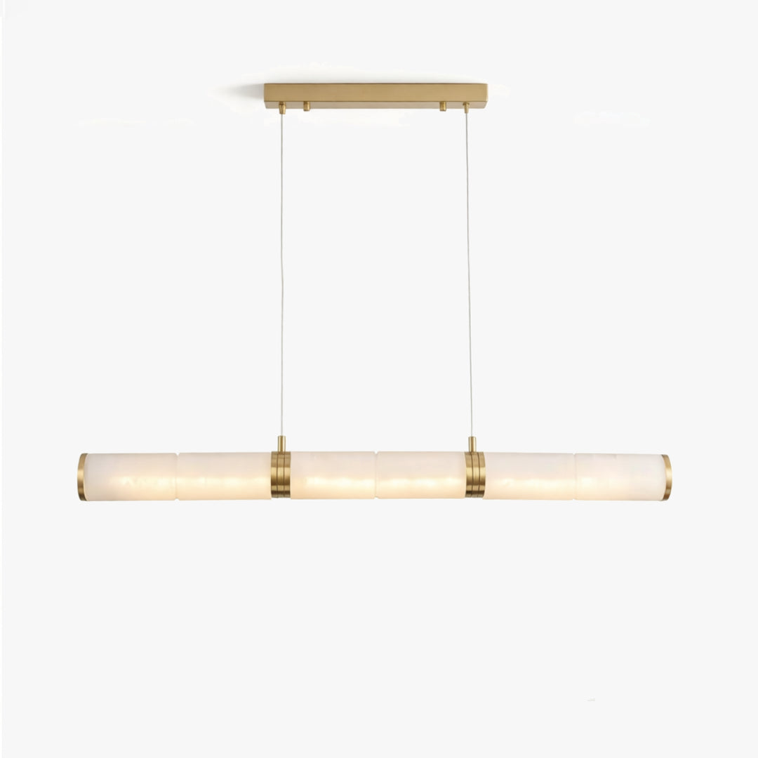 Alan Linear Alabaster Pendant Light 1