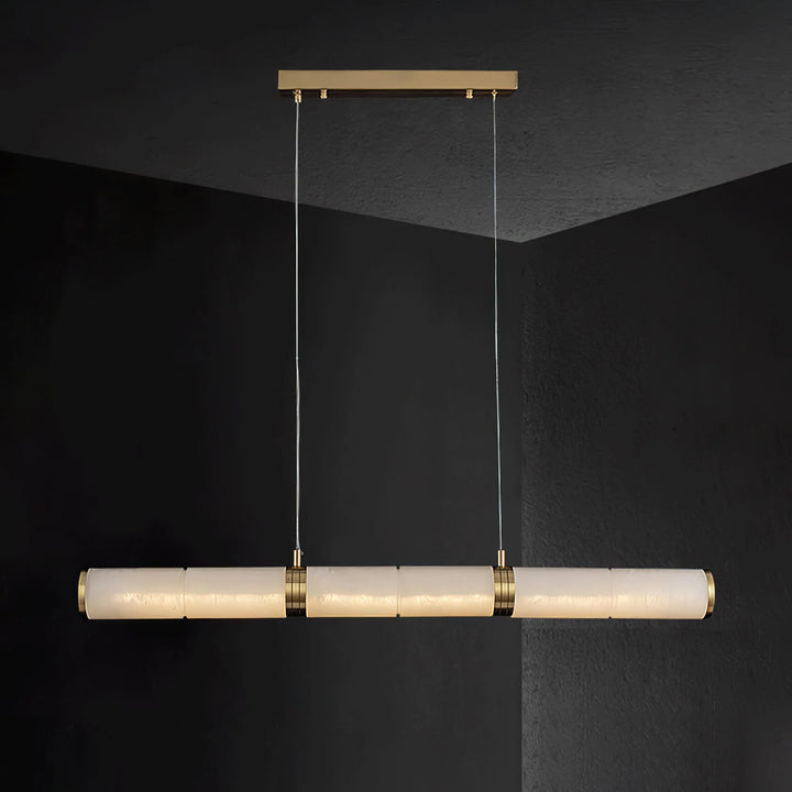 Alan Linear Alabaster Pendant Light 2