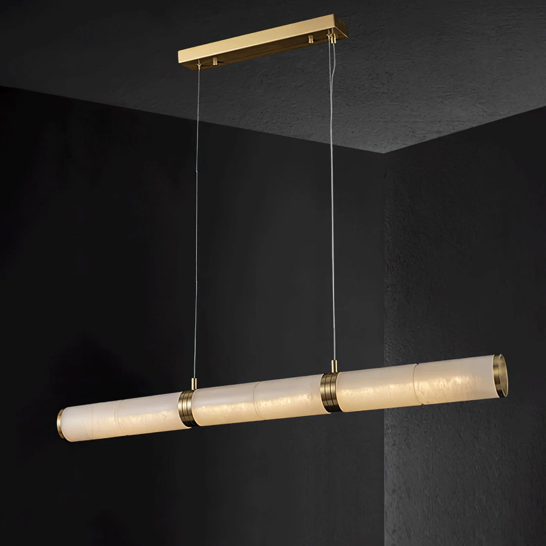 Alan Linear Alabaster Pendant Light 3