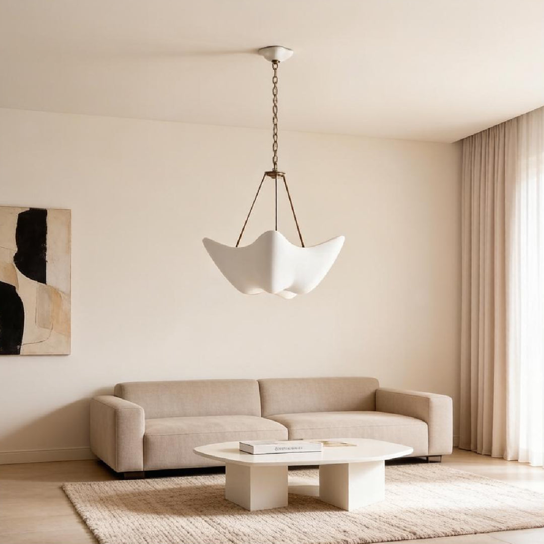 Aldia Plaster Chandelier 3
