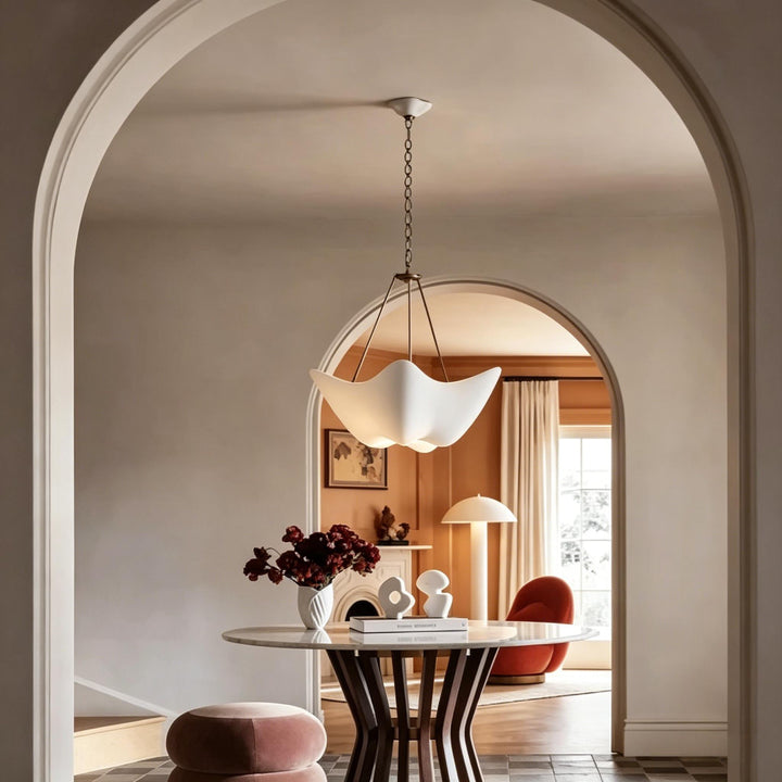 Aldia Plaster Chandelier 5