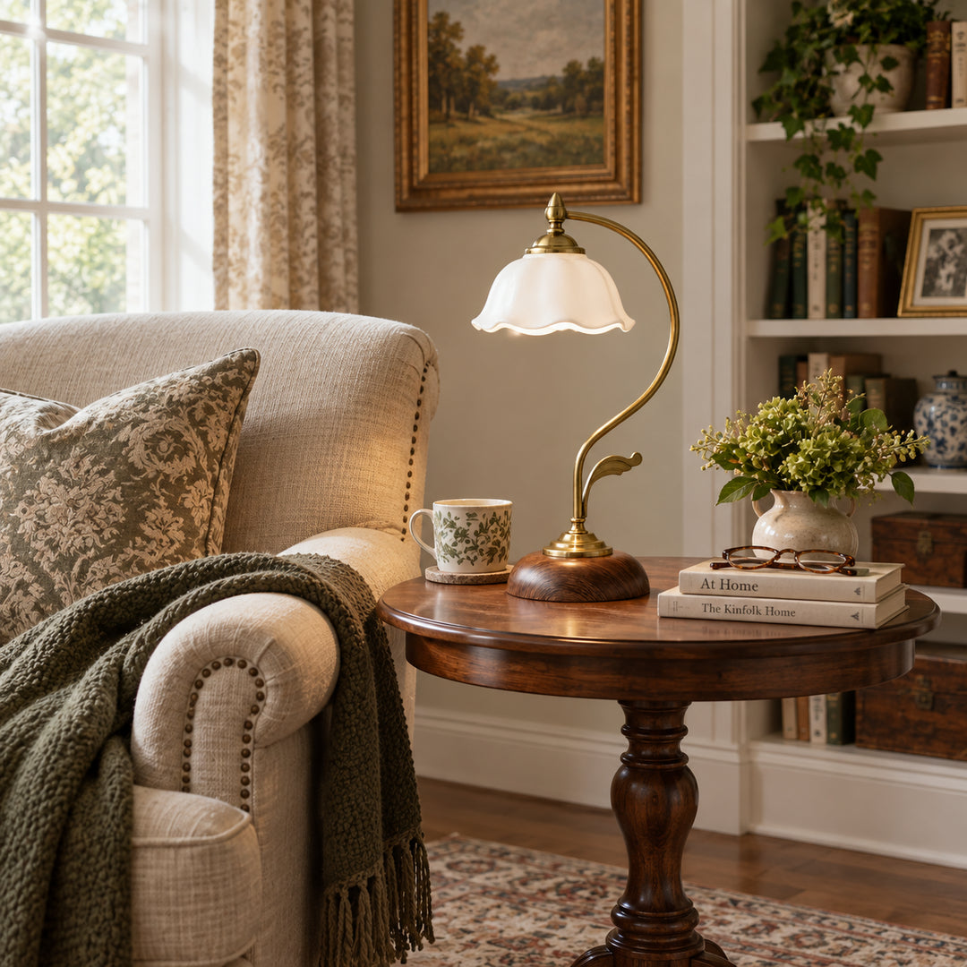Aldmere Swan Neck Table Lamp 6