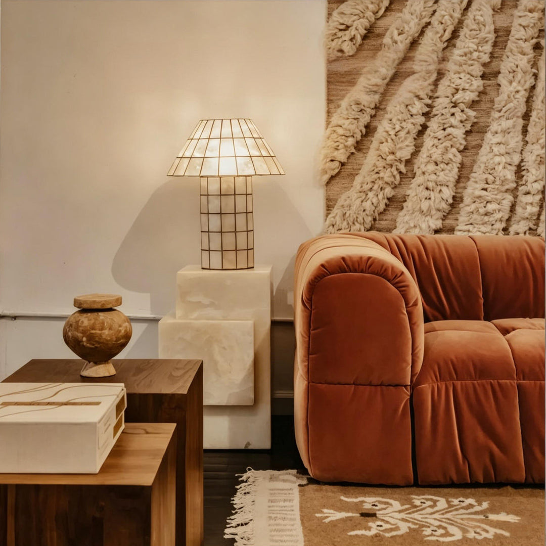 Aornelia Shell Table Lamp 12