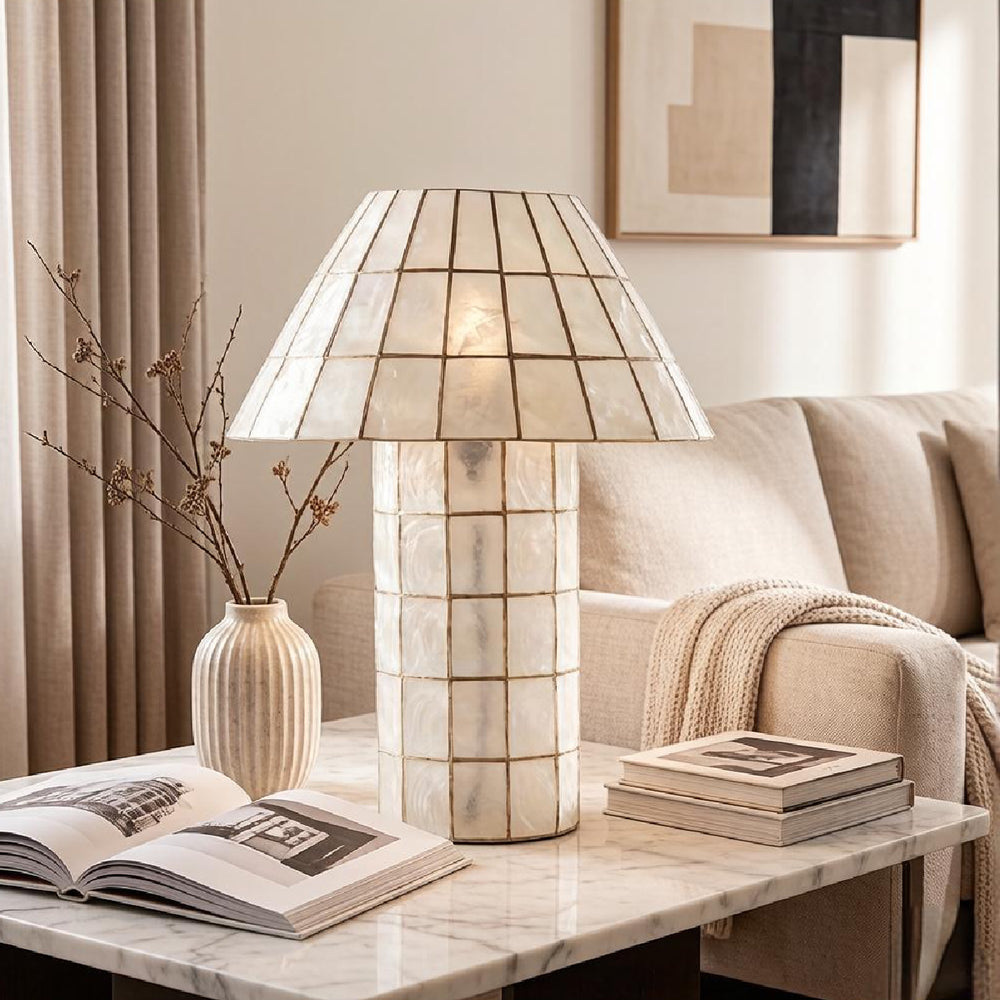 Aornelia Shell Table Lamp 13