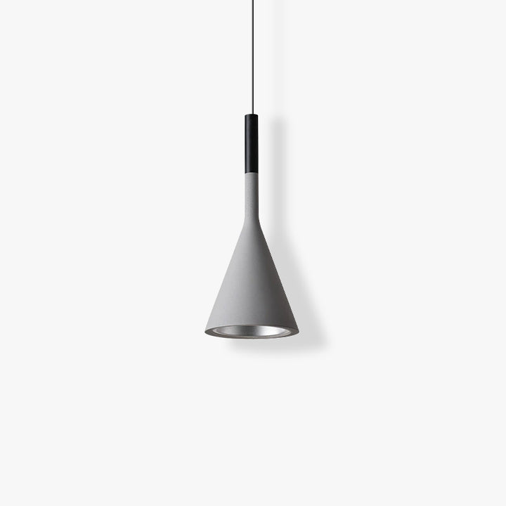 Conical Concrete Pendant Light
