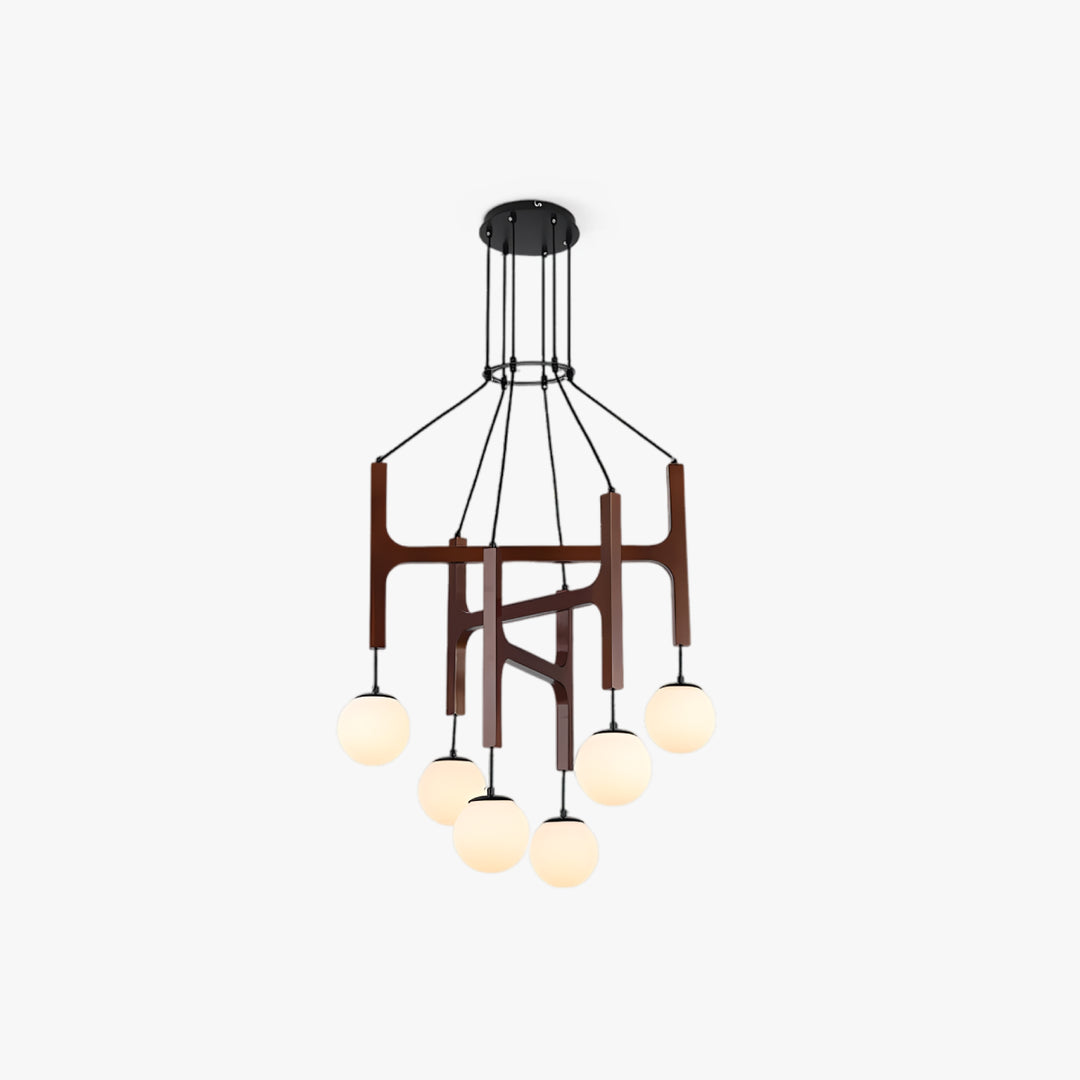 Arbor Wood Chandelier 1