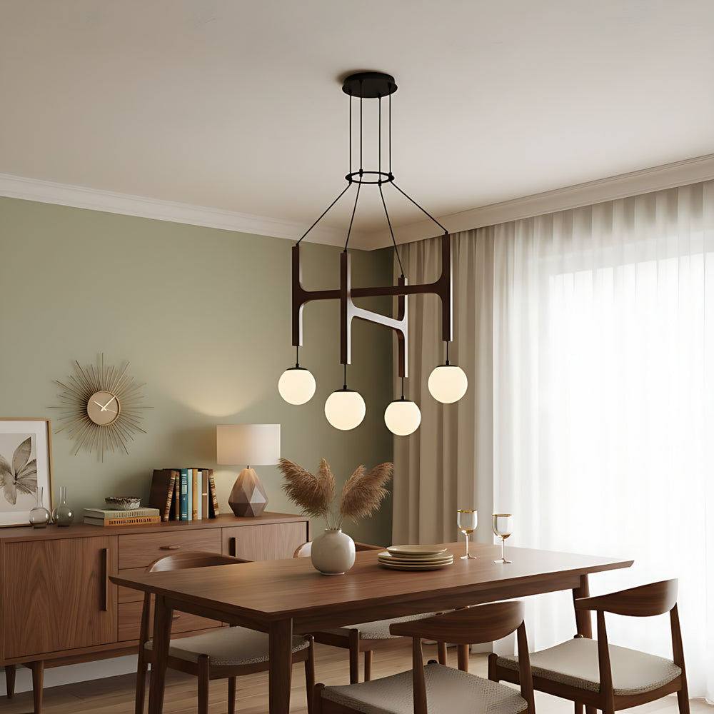 Arbor Wood Chandelier 11