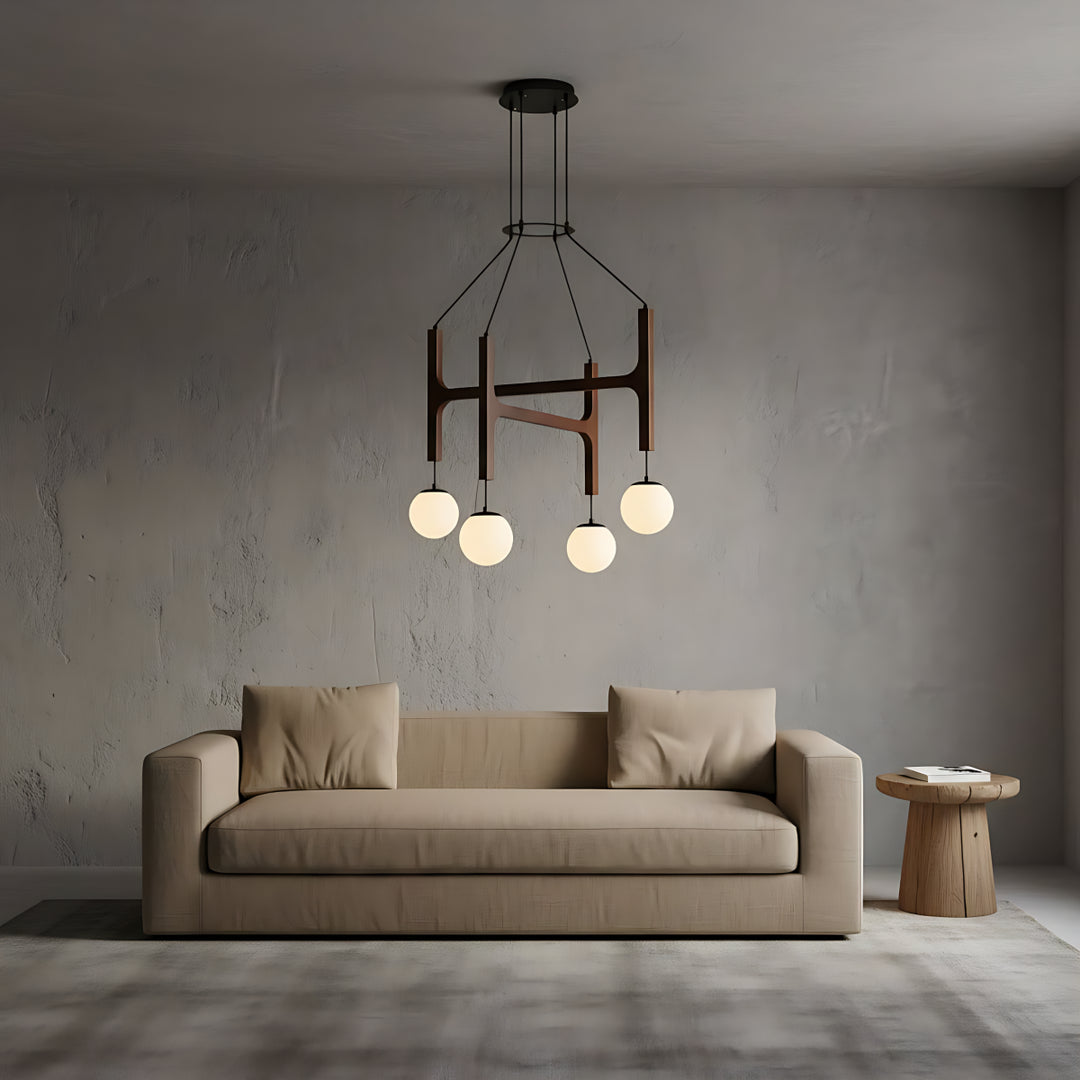Arbor Wood Chandelier 12