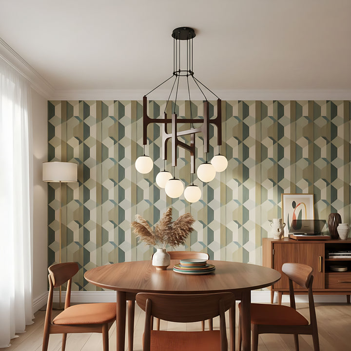 Arbor Wood Chandelier 13