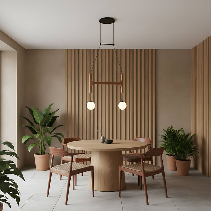 Arbor Wood Chandelier 14