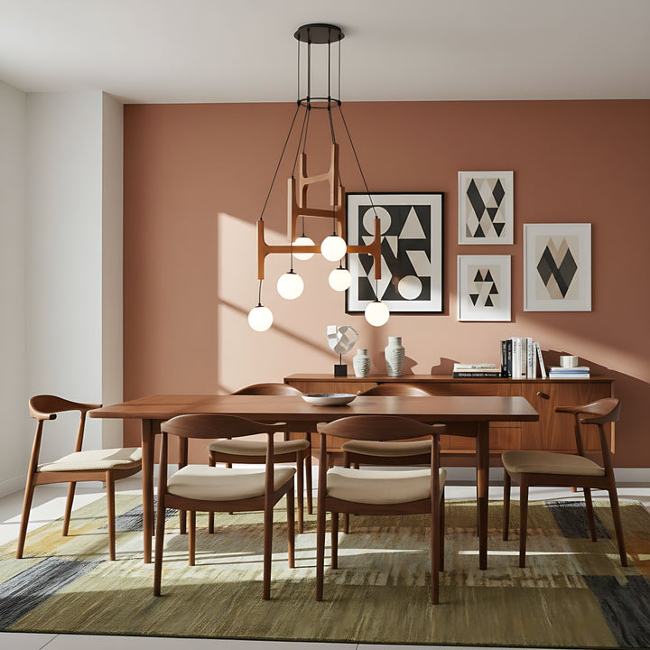 Arbor Wood Chandelier 16
