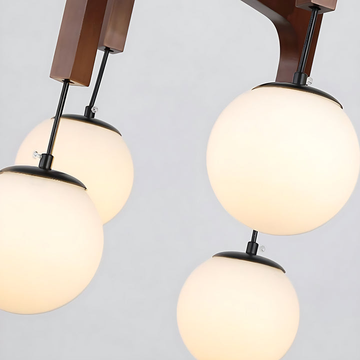 Arbor Wood Chandelier 17