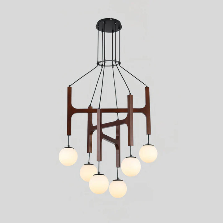 Arbor Wood Chandelier 4