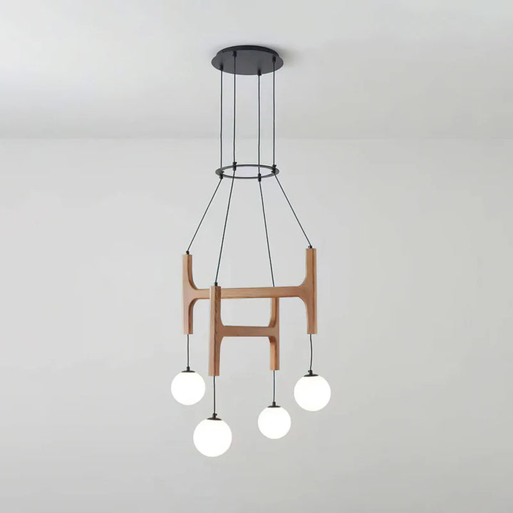 Arbor Wood Chandelier 6