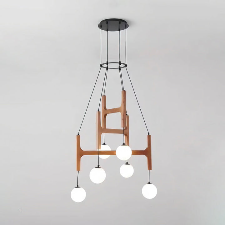 Arbor Wood Chandelier 7