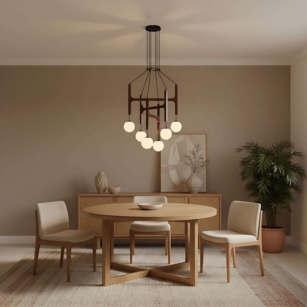Arbor Wood Chandelier 8