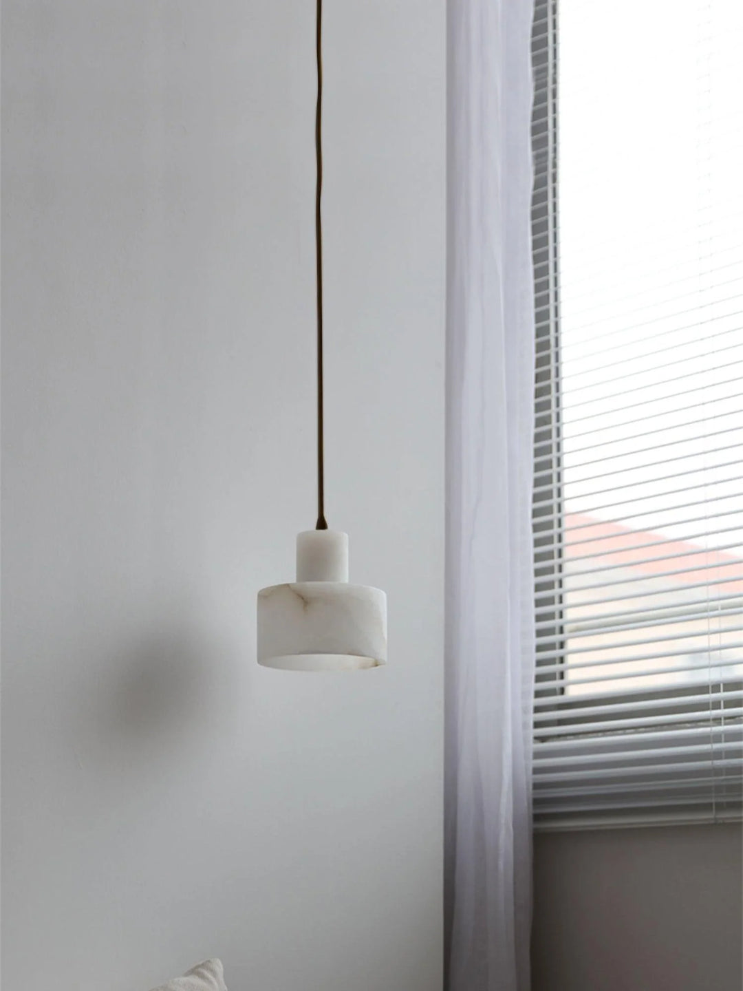 Arden Block Alabaster Pendant Light 10