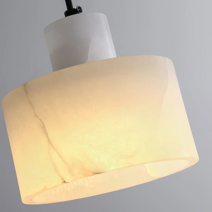 Arden Block Alabaster Pendant Light 7