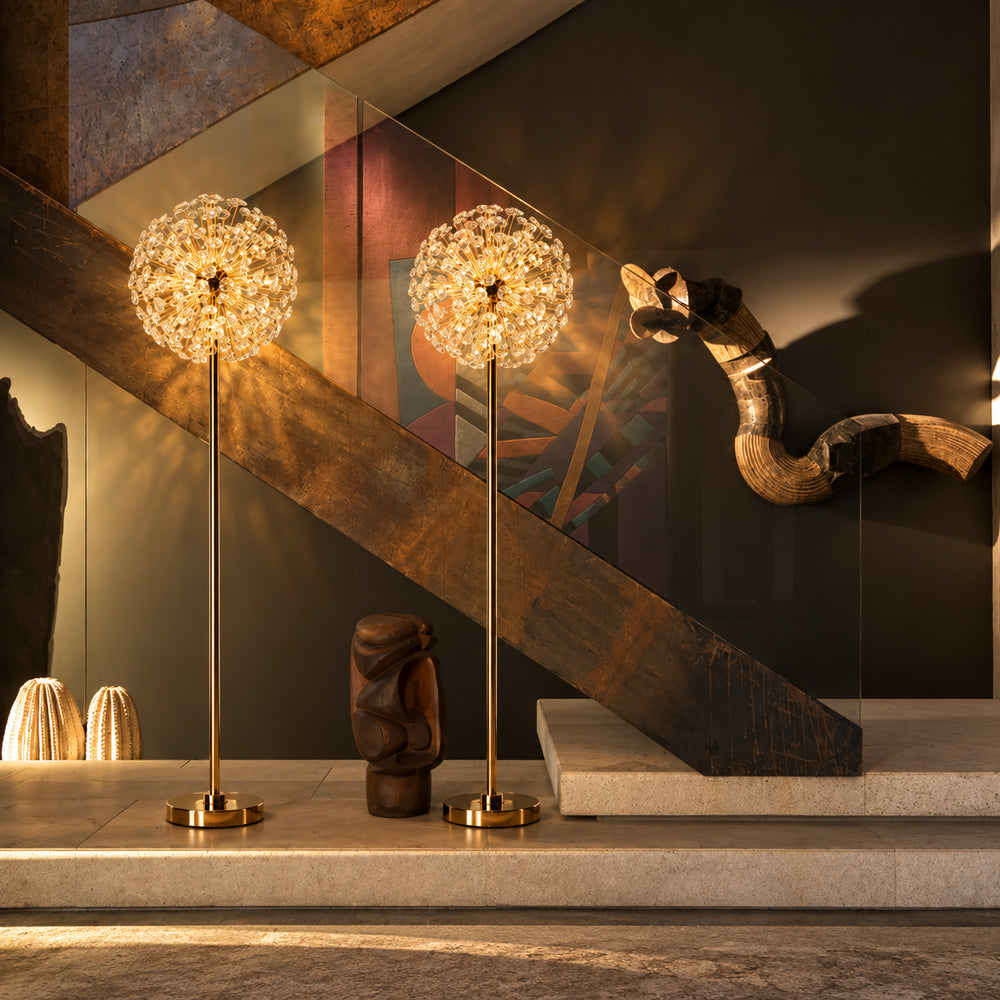 Arelith Crystal Dandelion Floor Lamp 3