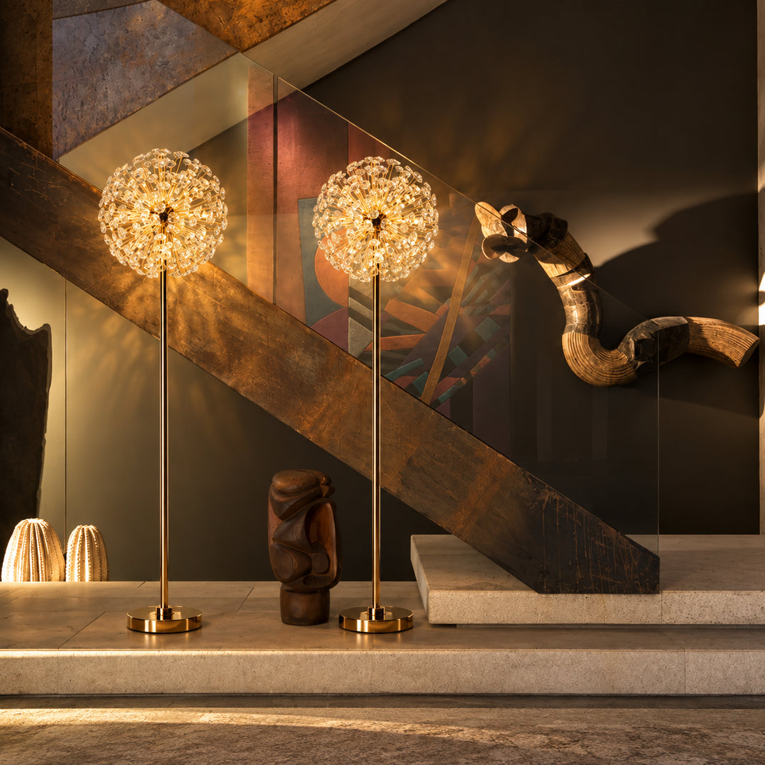 Arelith Crystal Dandelion Floor Lamp 3
