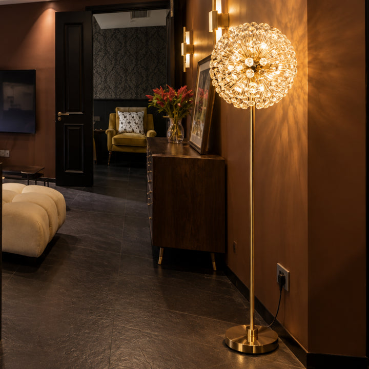Arelith Crystal Dandelion Floor Lamp 4