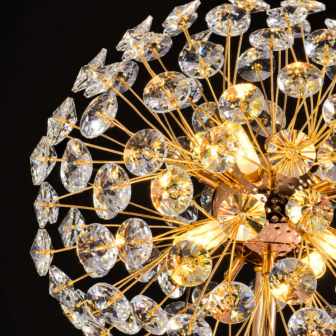 Arelith Crystal Dandelion Table Lamp 2