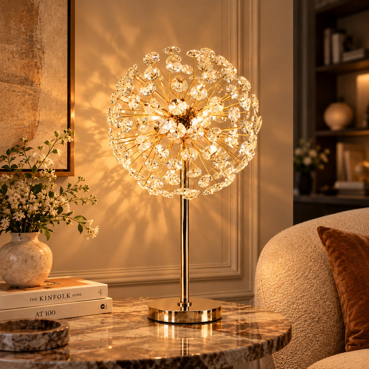 Arelith Crystal Dandelion Table Lamp 4