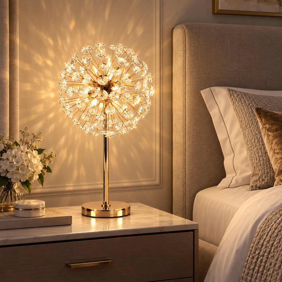 Arelith Crystal Dandelion Table Lamp 8