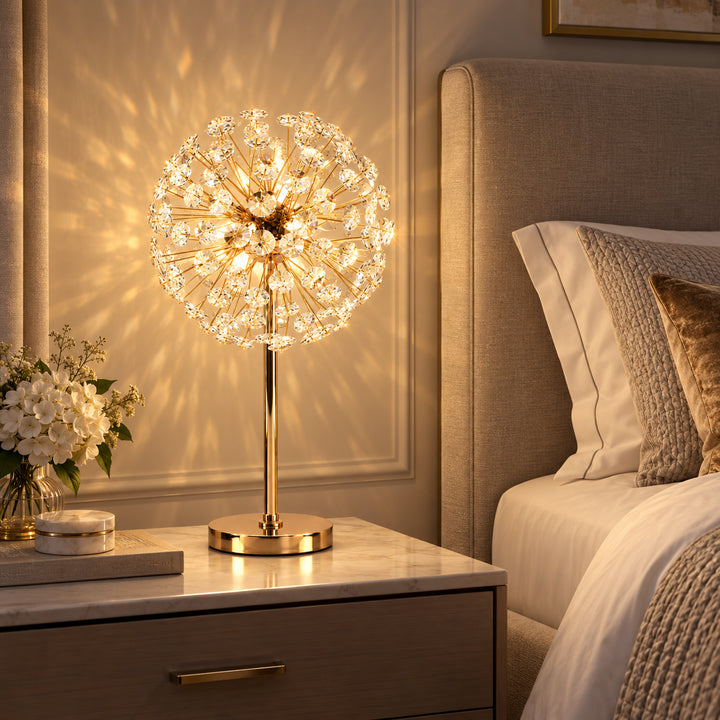 Arelith Crystal Dandelion Table Lamp 8