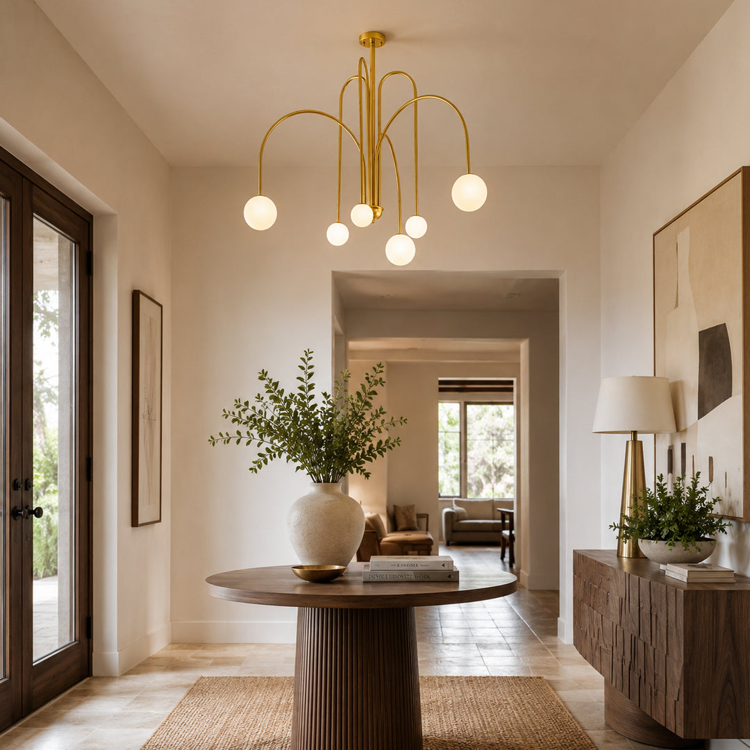 Arelune Arc Globe Chandelier 16