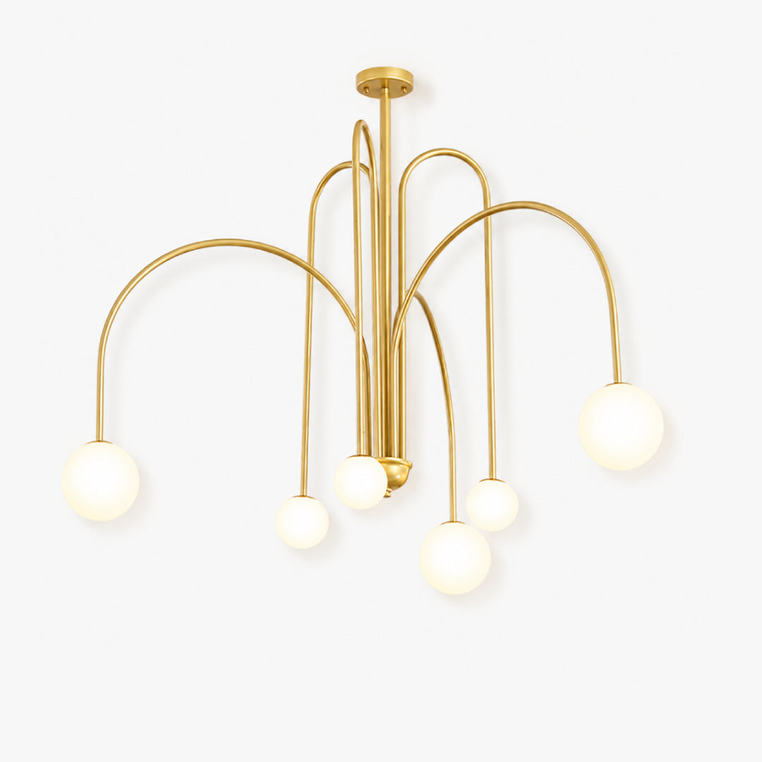 Arelune Arc Globe Chandelier 5