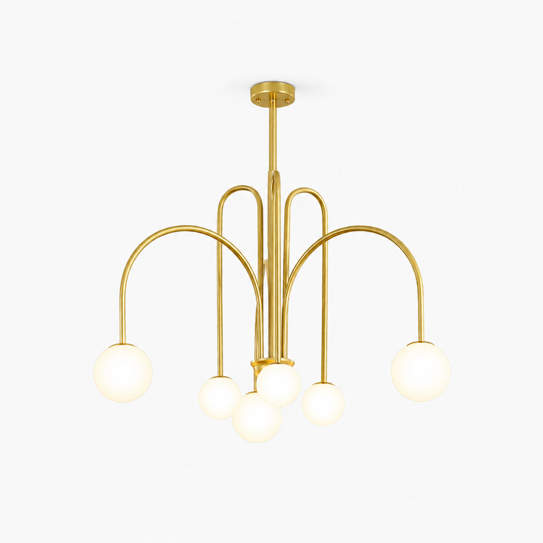 Arelune Arc Globe Chandelier 6
