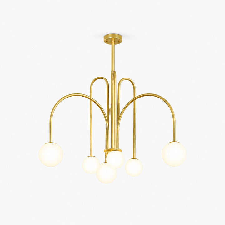 Arelune Arc Globe Chandelier 6