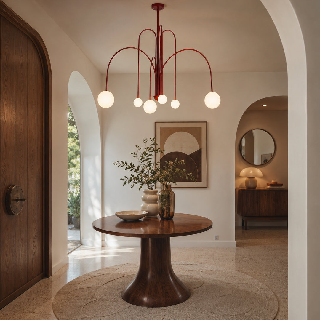 Arelune Arc Globe Chandelier 8