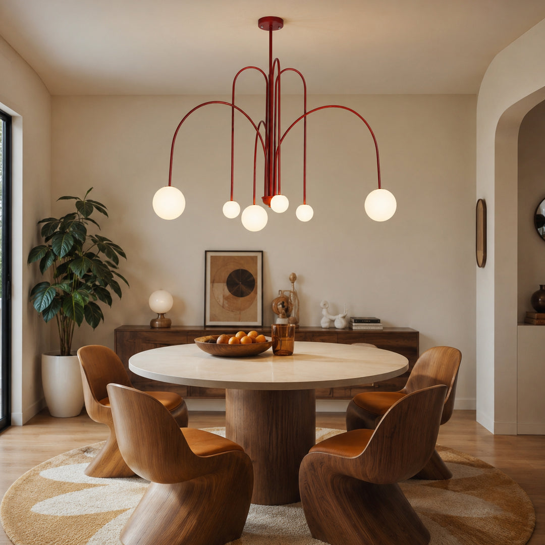 Arelune Arc Globe Chandelier 9