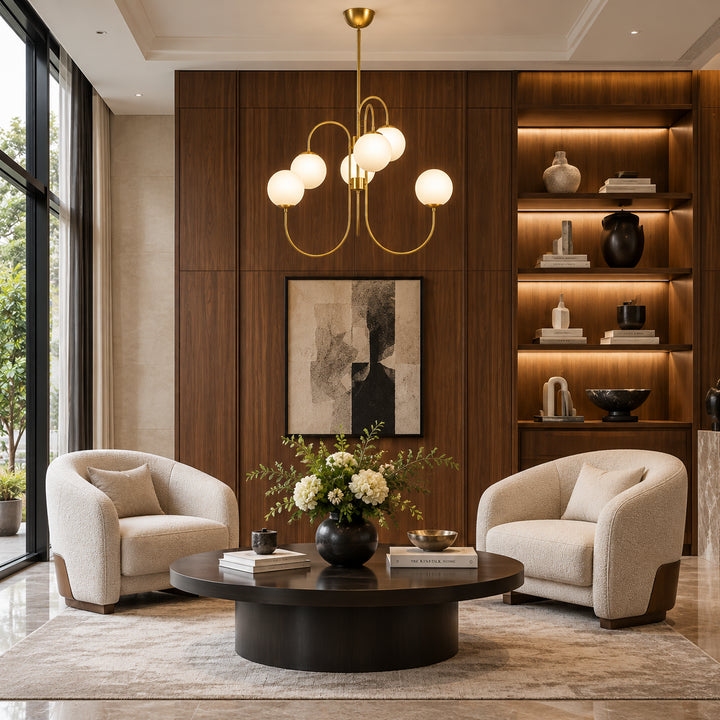 Arelvo Loop Globe Chandelier 11