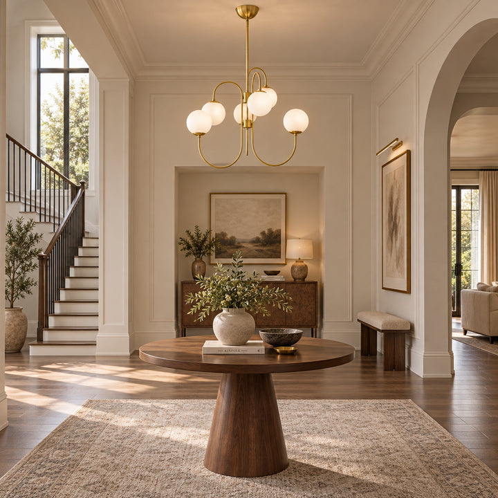 Arelvo Loop Globe Chandelier 2