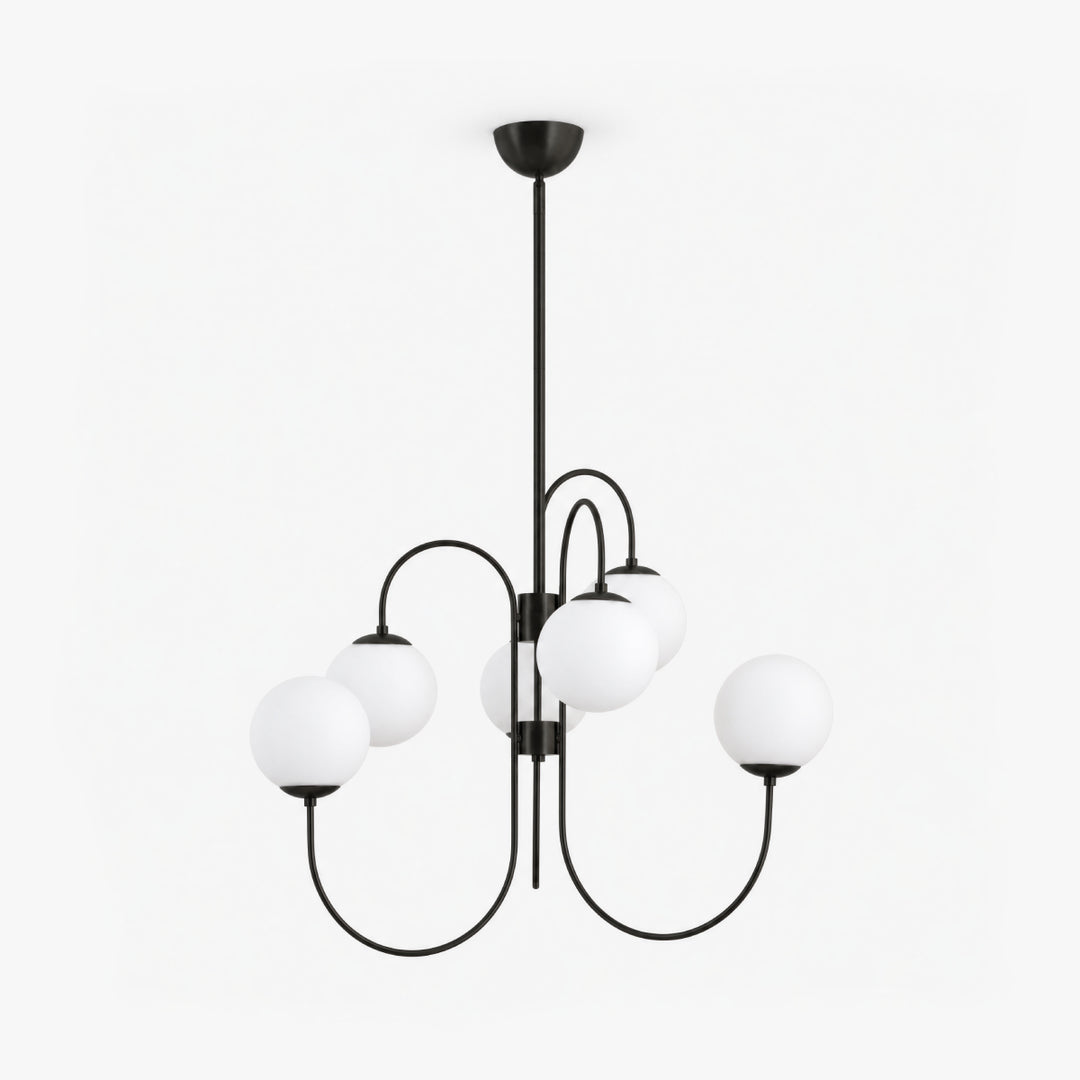 Arelvo Loop Globe Chandelier 8