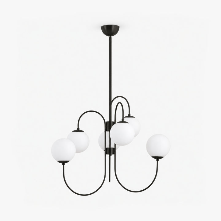 Arelvo Loop Globe Chandelier 8