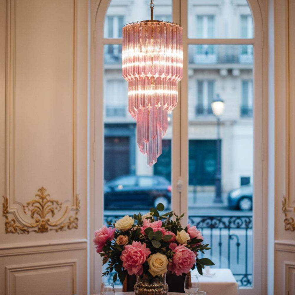 Arlen Murano Glass Chandelier 5