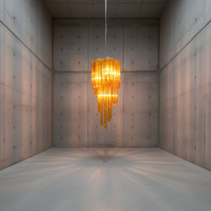 Arlen Murano Glass Chandelier 6