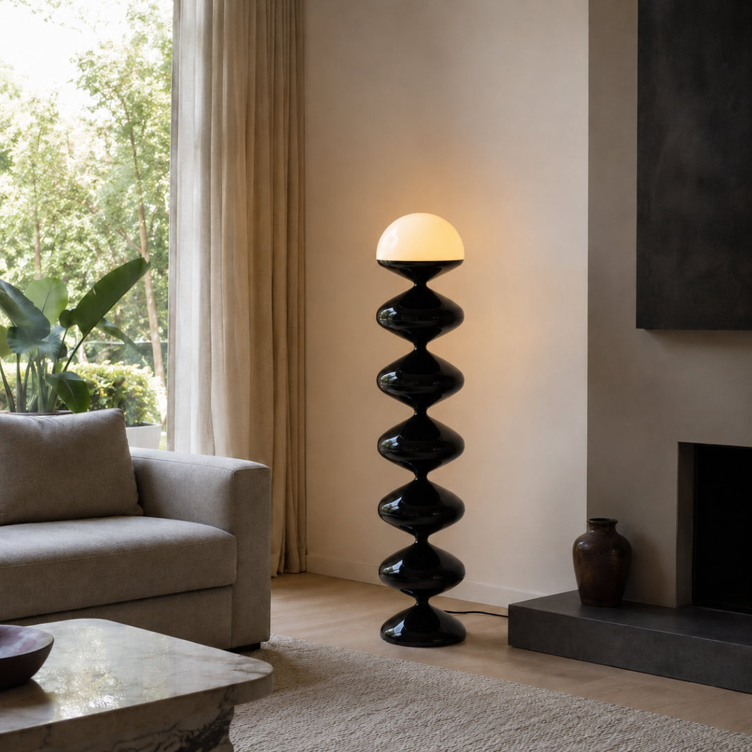 Arlo Stacked Spindle Floor Lamp 5