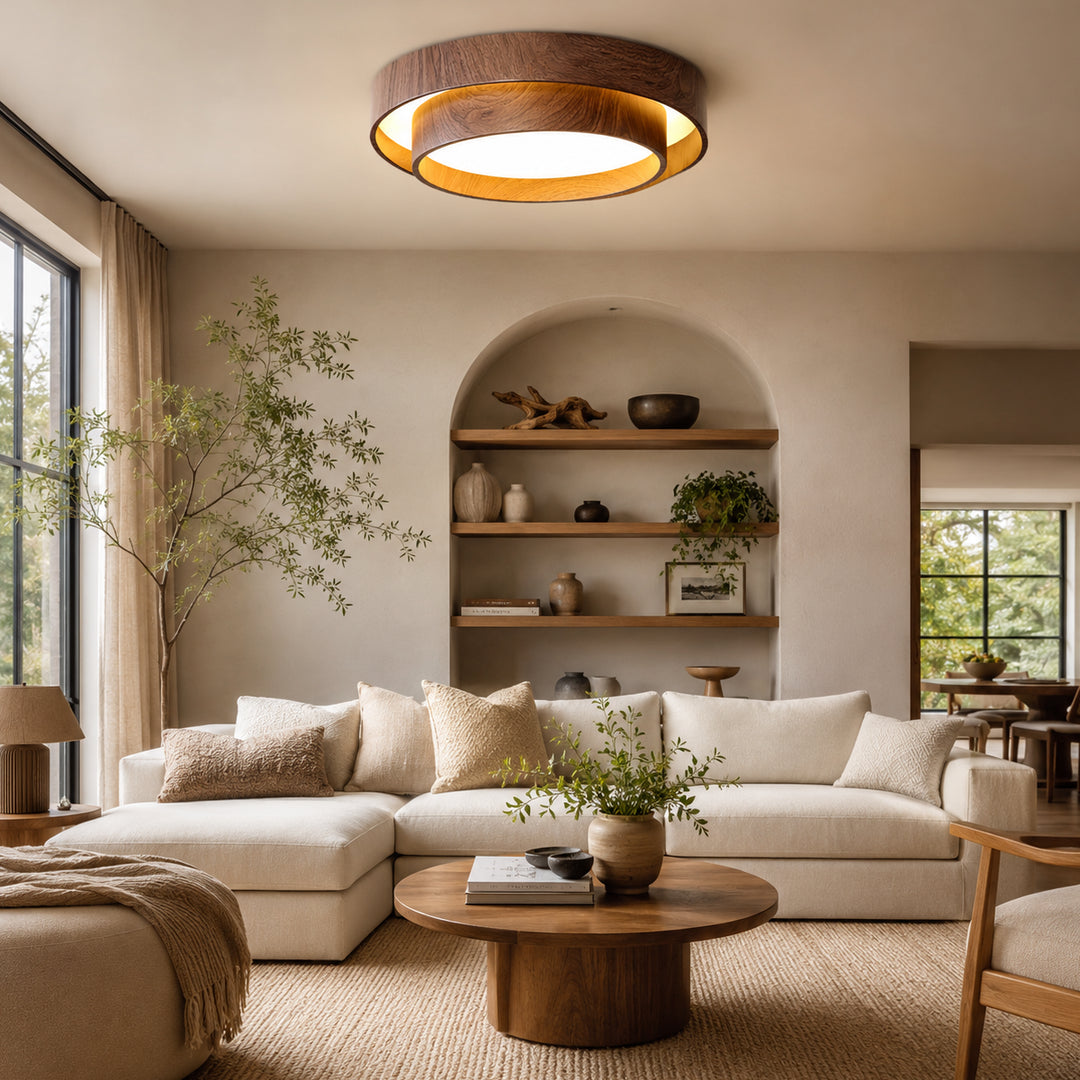 Aroven Wood Ceiling Light 5